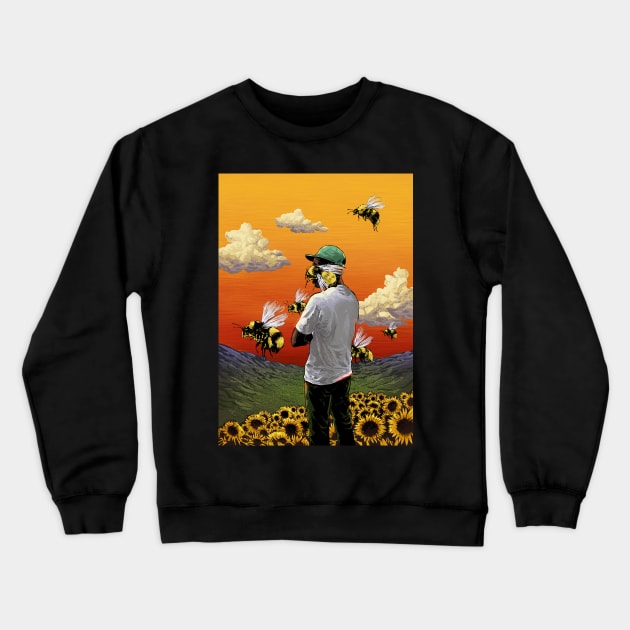Flower Boy Crewneck Sweatshirt by nabakumov
